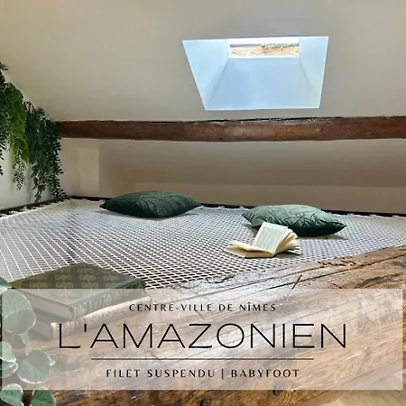 Apartmán L'amazonien - Baby-foot Et Filet De Detente ! *